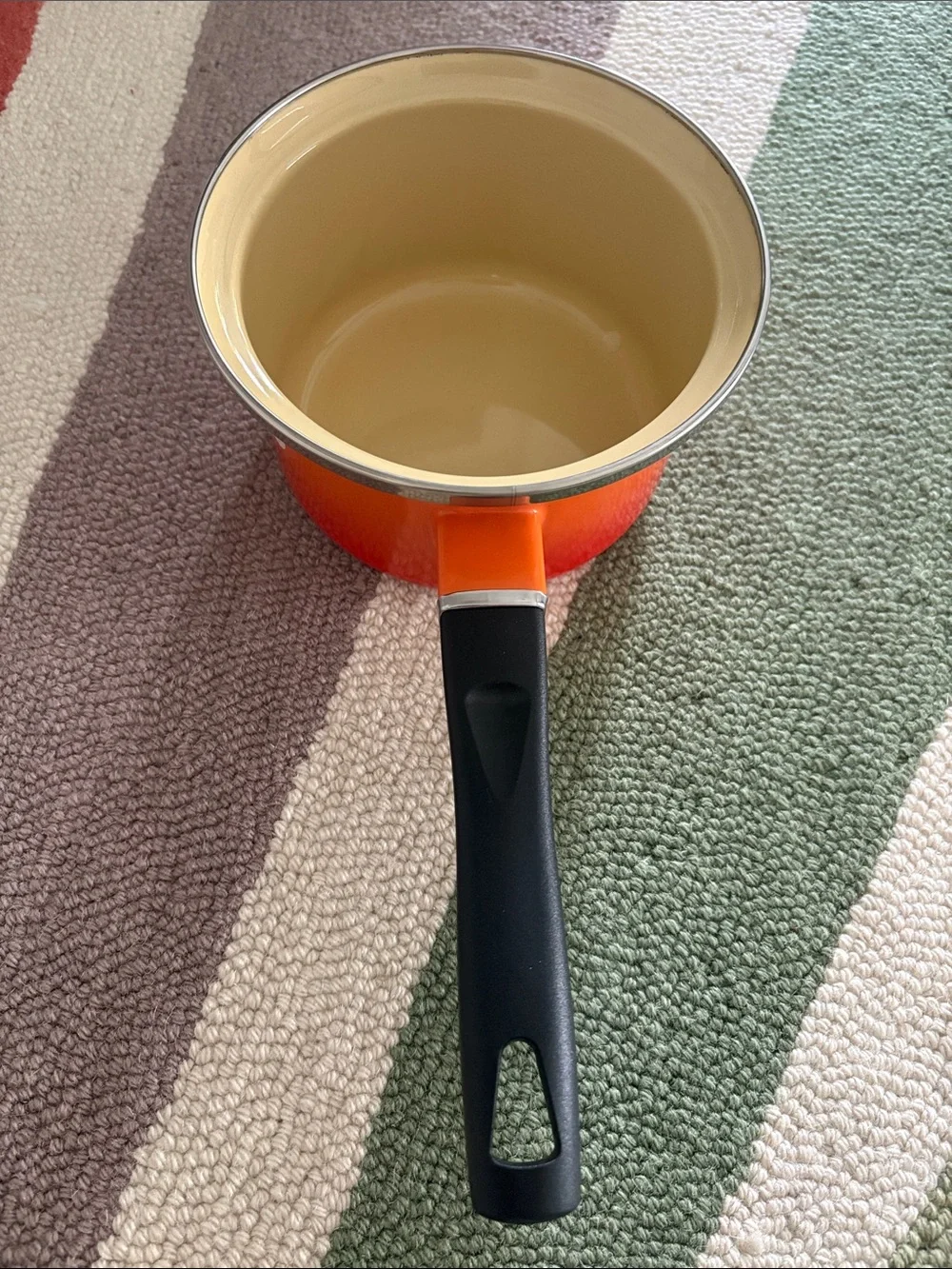 Le Creuset Flame Saucepan with Glass Lid - New in Box